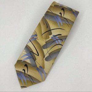 Jerry Garcia Silk Tie Abstract Pattern
